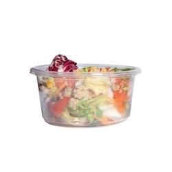 Packnwood FHC - 600Pcs - Pot Deli rond PLA transparent  Ø 14,3cm H55mm 600ml - transparent FHC210DERD20_0