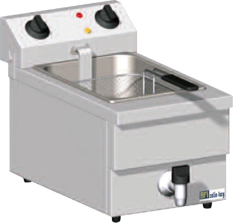Friteuse de table électrique avec vidange capacité 10 l puissance 3... - PFE10_0