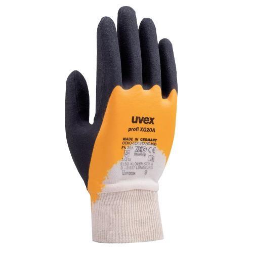 GANTS DE MANUTENTION - PROFI ERGO XG20A - TAILLE 8 - 3 PAIRES UVEX