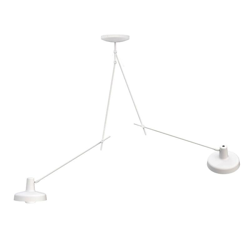 GRUPA ARIGATO PLAFONNIER À 2 LAMPES 110CM BLANC