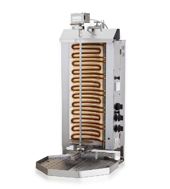Machine gyros gril electrique moteur au-dessus 6 zones de chauffage - 7049.0025_0