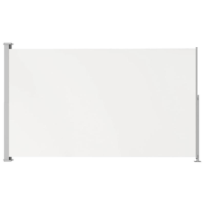 Helloshop26 - Auvent latéral rétractable de patio 180 x 300 cm crème 02_0007325 - acier 3000388224637_0