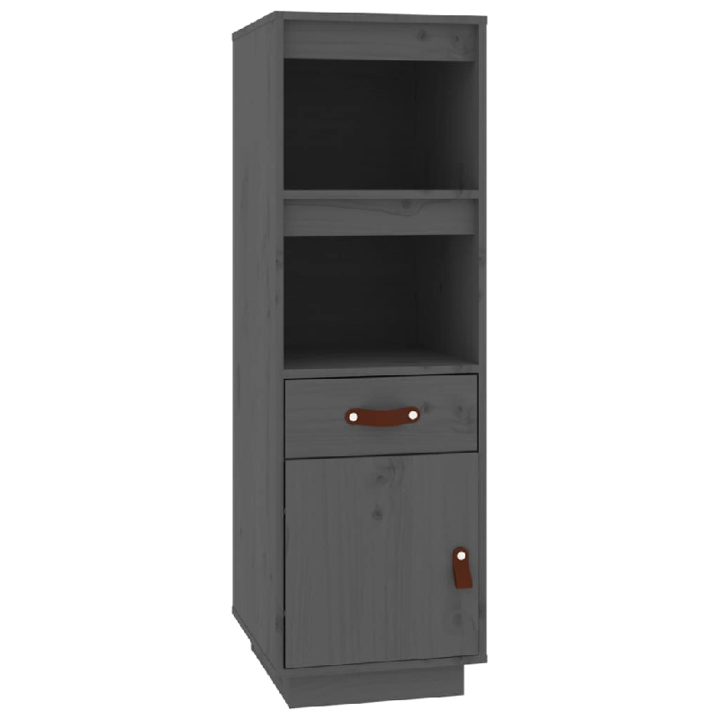 Helloshop26 - Buffet bahut commode armoire meuble de rangement organisateur cuisine salle de séjour salon haut 34 x 40 x 108,5 cm 02_0034223 - 300021_0