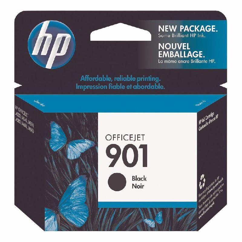 HEWLETT PACKARD CARTOUCHE D'ENCRE 901 (CC653AE) - COULEUR: NOIR