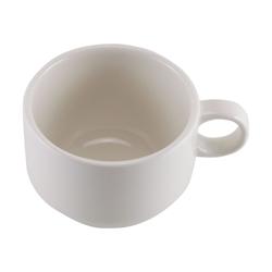Irabia 6 tasse 10cls empilables Udson - blanc porcelaine 18425558920409_0