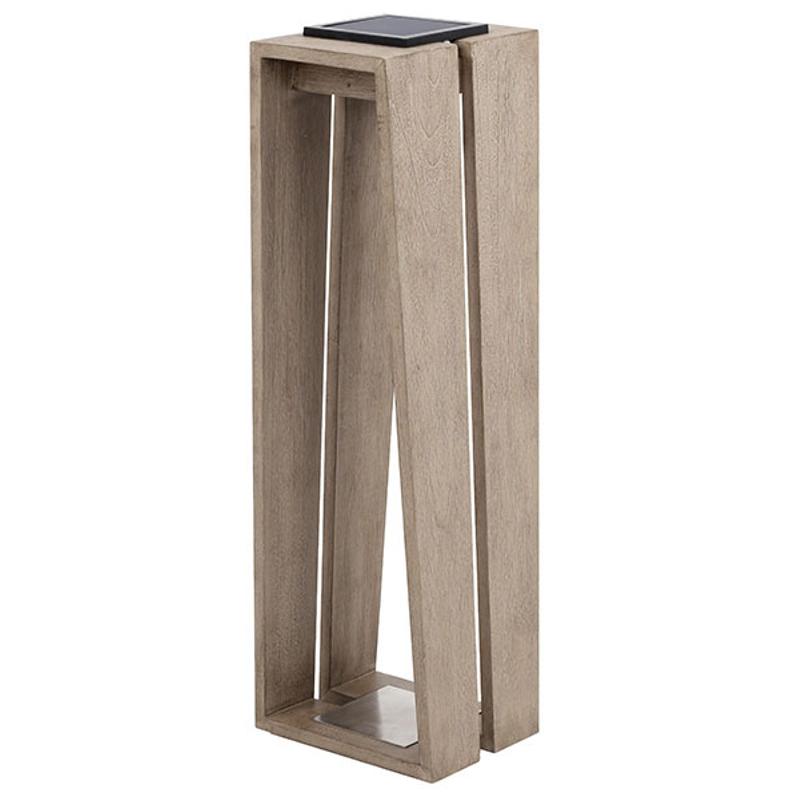 LES JARDINS LANTERNE SOLAIRE LED SKAAL AVEC CAPTEUR, 65 CM