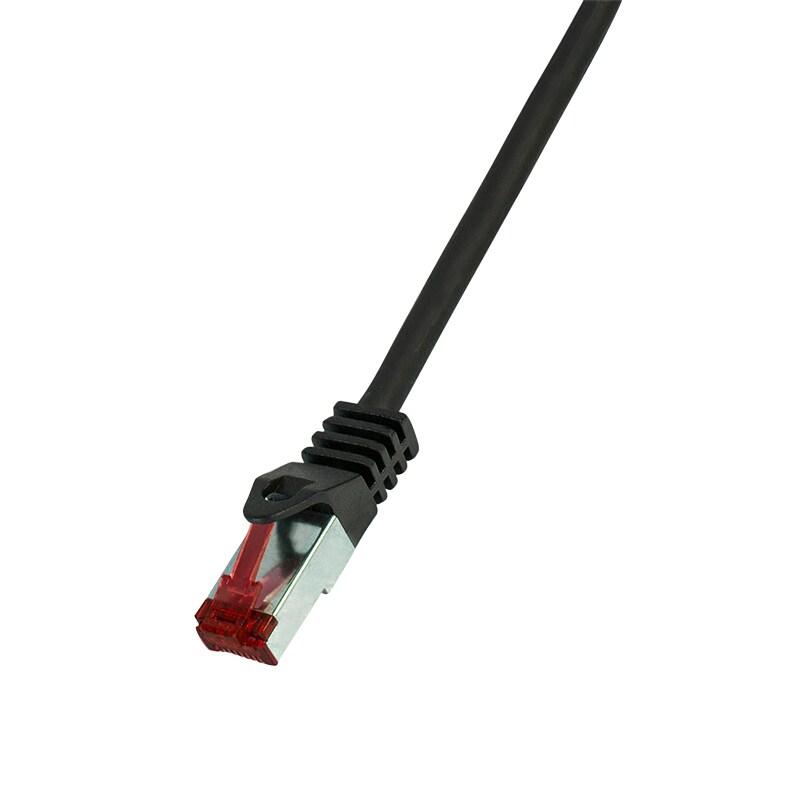 LogiLink Professional Câble patch, Cat. 6, S/FTP, 1,5 m, noir - noir 4052792021141_0