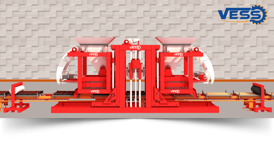 Machine à pavé automatique VESS 18.2 - 1.300 m²/jour - BEYAZLI GROUP - Capacité élevée et multi-produits_0