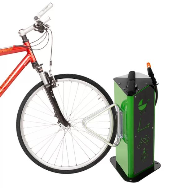Mini station de réparation et gonflage vélo_0
