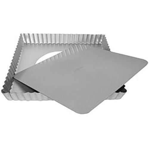 MOULE À TARTE CARRÉ PRATIQUE À UTILISER