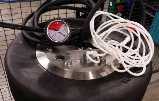 Obturateur de canalisation gonflable CHASI - Jusqu'à Ø1500mm - Embouts renforcés en acier_0