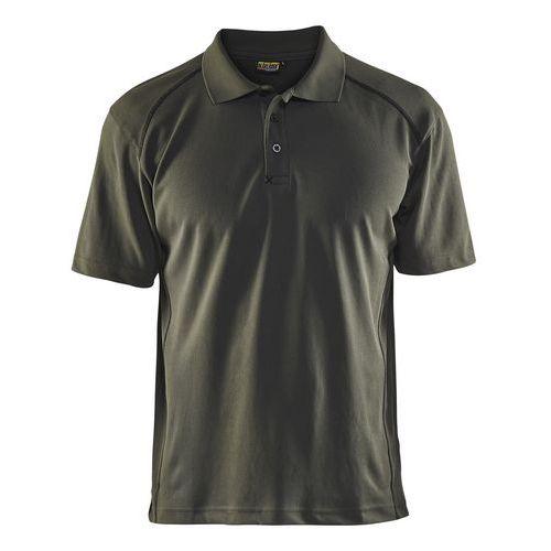POLO PIQUÉ ANTI-UV ANTI-ODEUR VERT ARMÉE TAILLE L - BLAKLADER