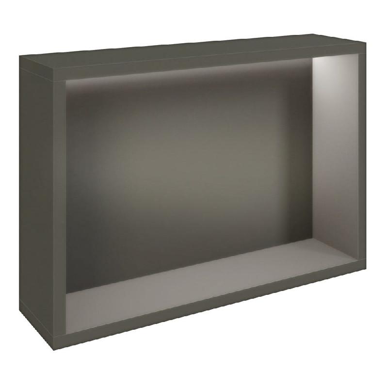 Présentoir Cage anthracite avec LED 56x14,5x38,4cm_0