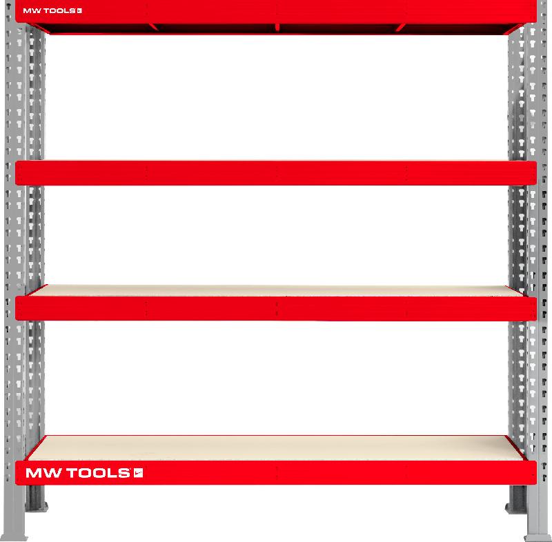 Rayonnage stockage professionnel 2000mmx2000mmx600mm 800kg MW Tools RA860_0