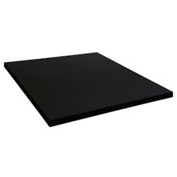 Restootab - Plateau 70x70 noir - noir Bois manufacturé 3760371511891_0