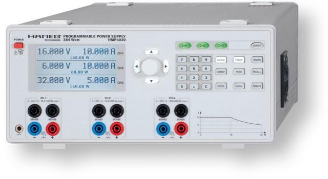 ALIMENTATION PROGRAMMABLE 3 VOIES, TECHNOLOGIE MIXTE LINÉAIRE/DÉCOUPAGE, 384W, 3X32V/ - R&SHMP4030