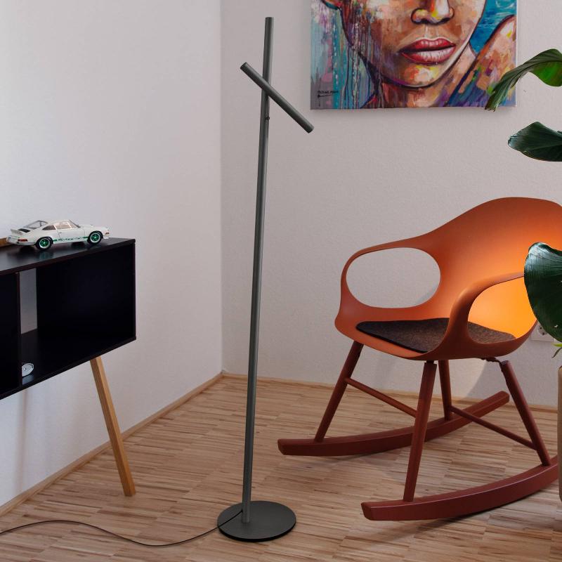 SATTLER FINO FLOOR LAMPADAIRE LED, 3 000 K, NOIR