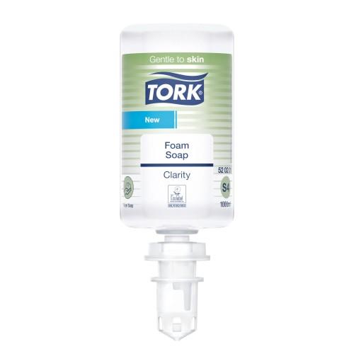 SAVON MOUSSE MAINS - 1L - GAMME LIMPIDE - LOT DE 6 TORK