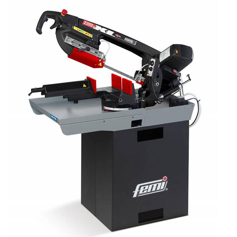 Scie à ruban métaux Femi 2200 DAXL - usage universel avec descente automatique et manuelle - moteur 2000W_0