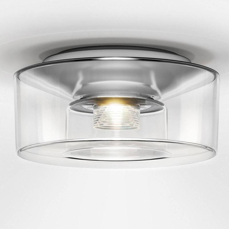SERIEN LIGHTING SERIEN.LIGHTING CURLING M PLAFOND 2.700K VERRE CLAIR