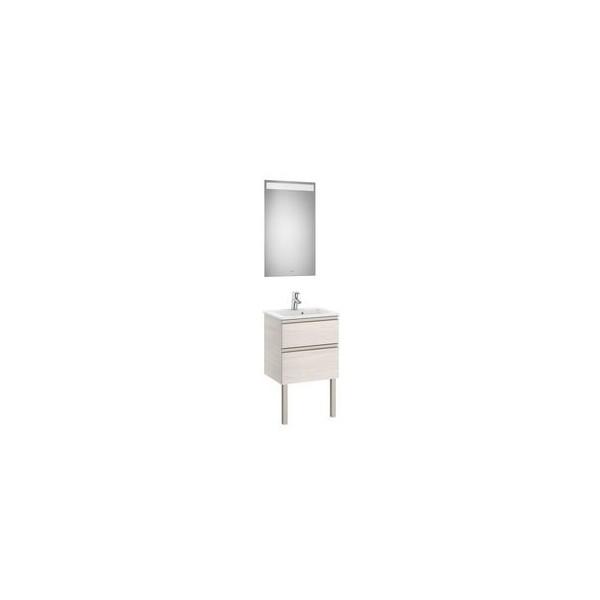 THE GAP PACK CPT 2T 500MM (UNIK+MIROIR) BLANC BRILLANT - ROCA A851525806
