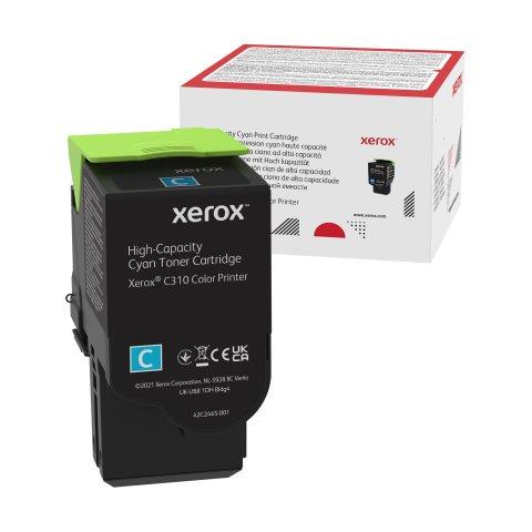 XEROX CARTOUCHE DE TONER CYAN DE GRANDE CAPACITÉ IMPRIMANTE COULEUR ® C310/MULTIFONCTIONS ® C315 (5500 PAGES) - 006R04365 - TONER AUTHENTIQUE
