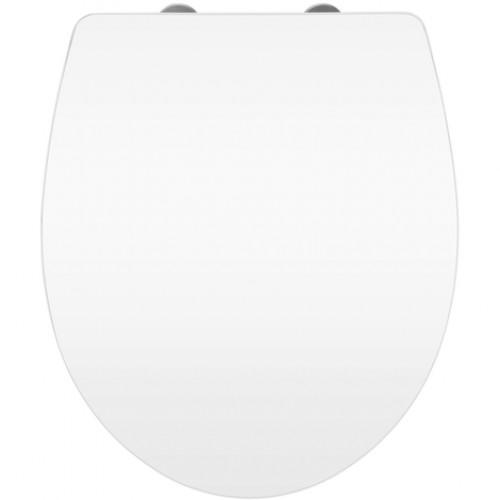 ABATTANT WC - THERMODUR ET ACRYLIQUE - EASY-CLOSE ET FIXCLIP - BLANC WENKO