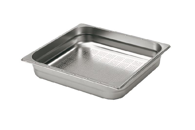 BAC GASTRO INOX 2/3 PERFORÉ  - H 200 MM