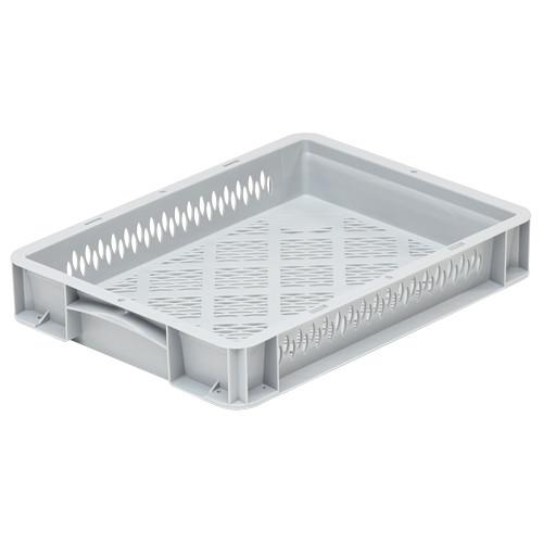 Bac Norme Europe standard ajouré 400 x 300 x 70 mm - Réf : BAC159BE4307000_0