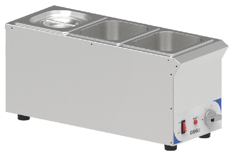 Bain-marie à sauce chauffe à sec compact avec 3 x gn 1/6 températur... - PCBMS316V_0