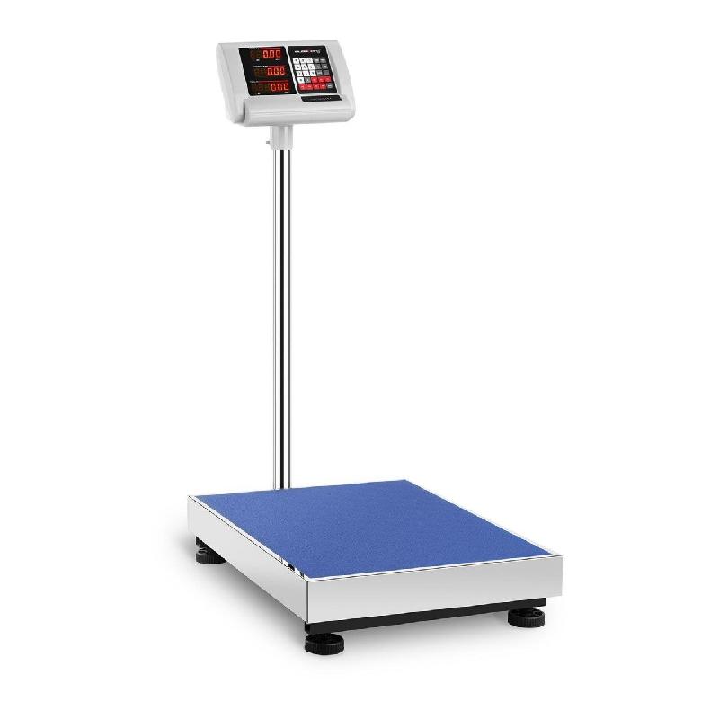 Balance plateforme industrielle - 300 kg / 50 g - Plateau inox 45 x 60 cm - Réf 14_0000642_0