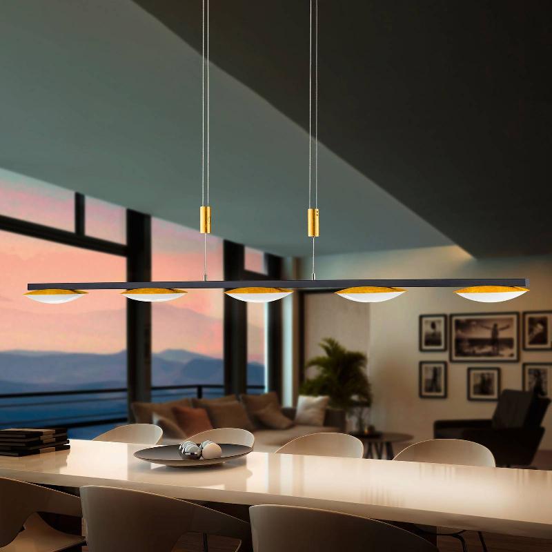 BANKAMP PURE UP SUSPENSION LED À 5 LAMPES