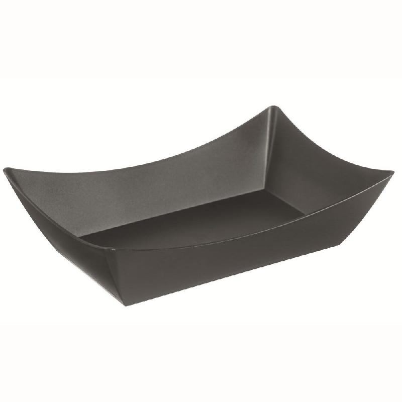 Barquette  PP réemployable LOOP 25x16,5x6,6 cm gris anthracite - par 60_0