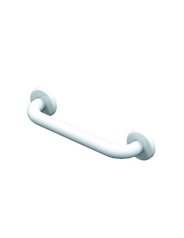BARRE D’APPUI EN ACIER INOXYDABLE RECOUVERT D’EPOXY DROITE 300MM - AKW - 01240WH