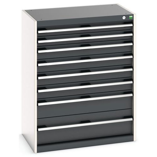 BOTT 1 ARMOIRE À TIROIRS CUBIO - 1000X800X525MM - BOTT