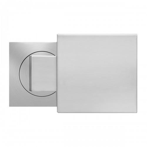 BOUTON DE PORTE FIXE - FORME CUBE Ø60 MM - SÉRIE EK550 - INOX SATINÉ KARCHER DESIGN