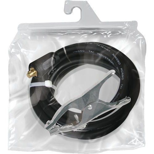 CABLE DE MASSE 400A 4M/ 35MM² À PINCES TRESSÉES - GYS