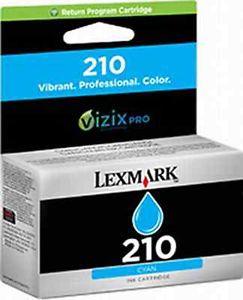 CARTOUCHE ENCRE LEXMARK CYAN  210