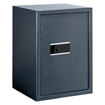 COFFRE-FORT DE SÉCURITÉ H 61 CM SERRURE À CLÉ