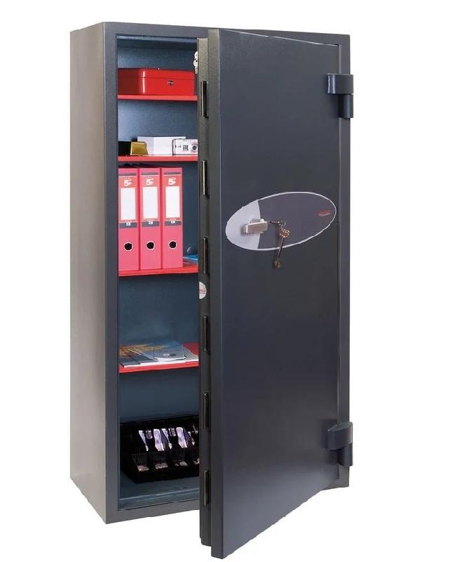 Coffre fort ignifuge certifié - 30 min papier - Grade 3 anti vol - 330 L - PHOENIX ELARA HS3555 - Serrure à clé_0