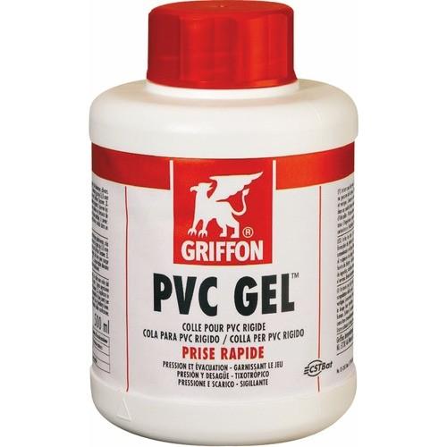 COLLE CANALISATION RIGIDE PVC - ÉVACUATION OU SOUS PRESSION - 0,250 L GRIFFON