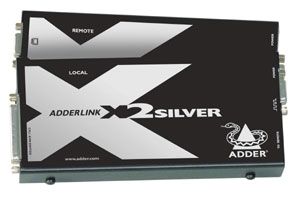 COMMUTATEUR KVM ADDERLINK X2 SILVER DÉPORT KVM 300MÈTRE