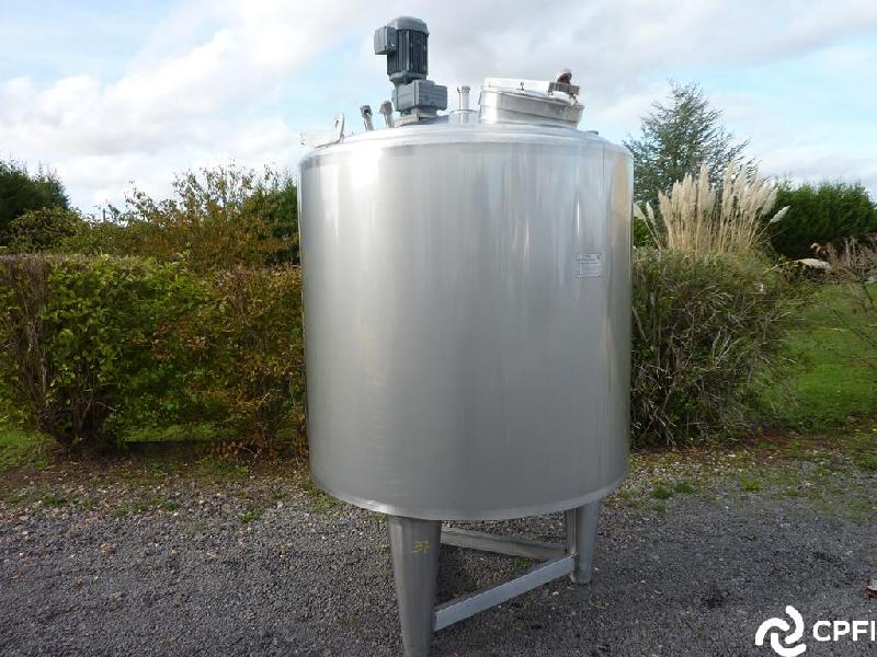 Cuve 1500 L reconditionnée avec isolation neuve et motoréducteur neuf - CUV037_0