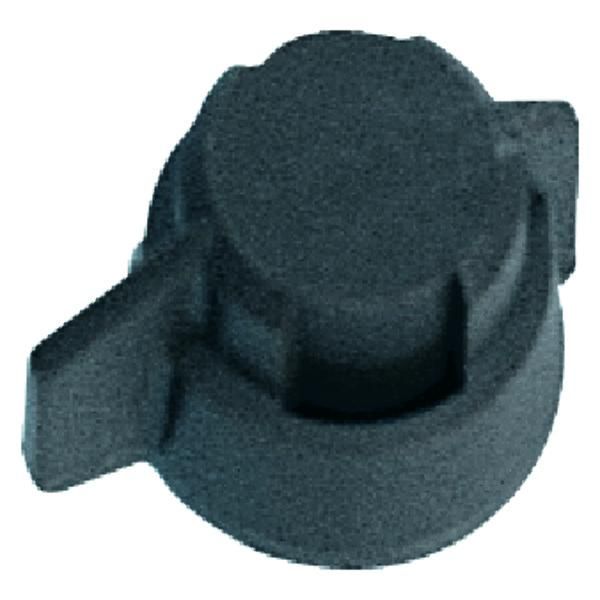 ECROU 1/4T BOUCHON NOIR