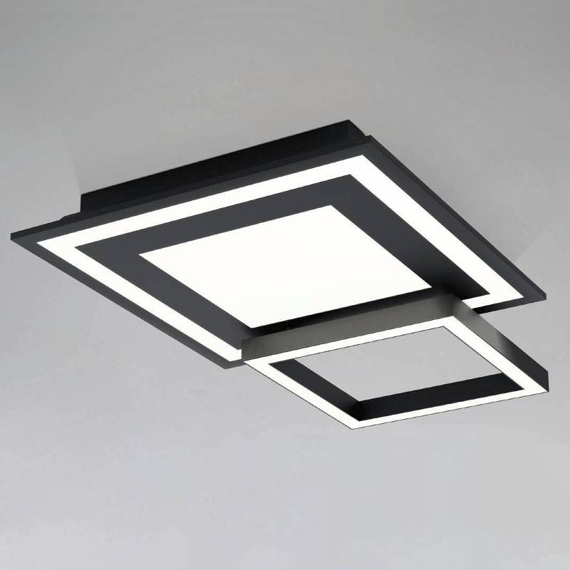 EGLO CONNECT SAVATARILA-C PLAFONNIER LED, NOIR