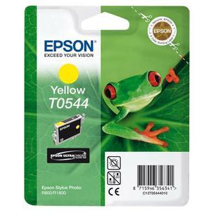 Epson cartouche jet d'encre UltraChrome Hi-Gloss jaune 'Grenouille' (T0544) - C13T05444010 - pour Epson Stylus Photo R1800 et R800_0