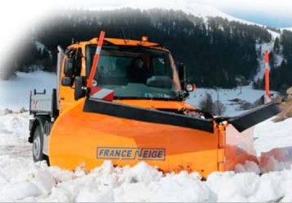 Étrave à compas Vario - transformable pour neige et congères en montagne - acier haute résistance_0
