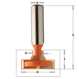 FRAISE POUR RAINURE EN T QUEUE DE 12 MM