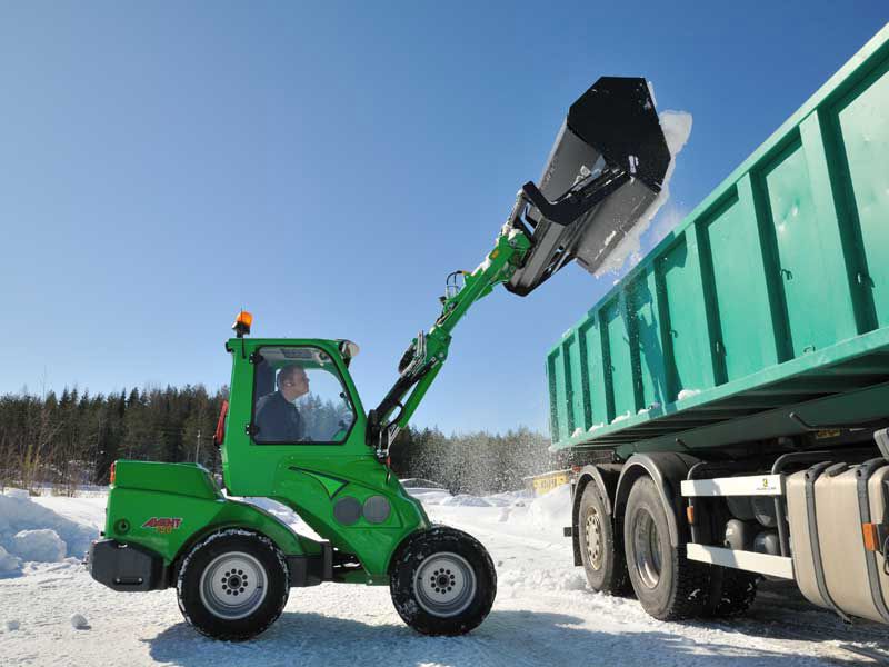 Godet à basculement xl - avant tecno - capacité : 720 à 900 l_0