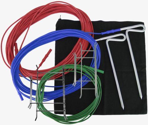 KIT DE PIQUETS DE TERRE & CONTINUITÉ (CÂBLES DE 5, 15 ET 30M)